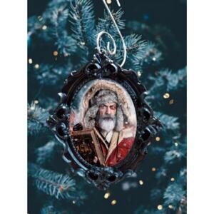 Fat Man Christmas Tree Ornament - Mel Gibson Santa Claus